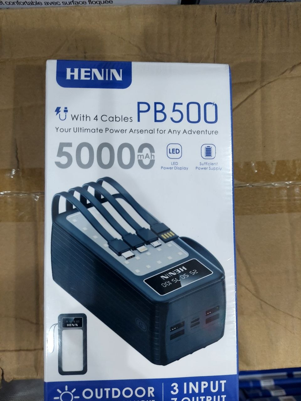 باور بانك طاقة HENIN PB500